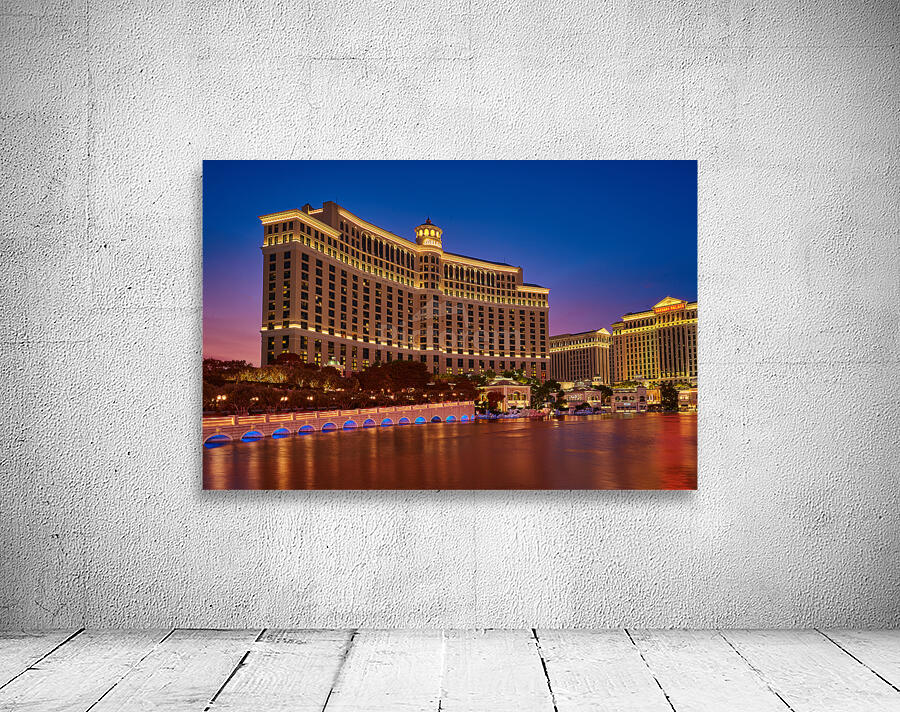 The Bellagio   Las Vegas NV 7R309937 Wall Preview