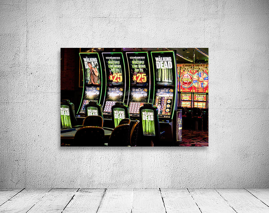 The Walking Dead Slot Machines   Las Vegas NV 048 Wall Preview