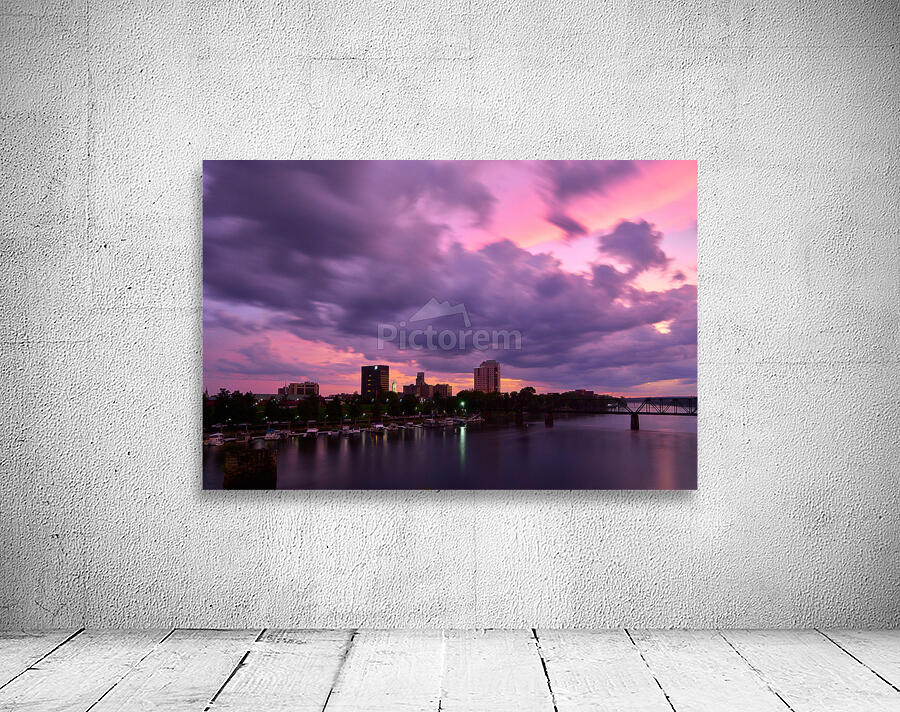 Augusta GA Skyline and the Savannah River at Suns 1708697488.7628 Wall Preview