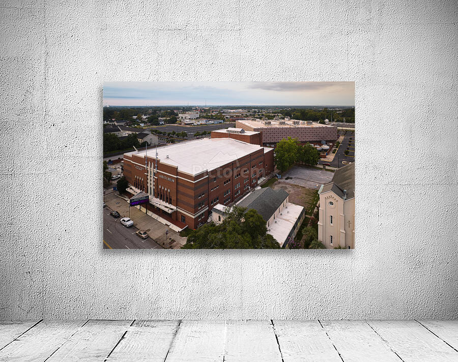 Bell Auditorium  James Broawn Arena Aerial View Wall Preview