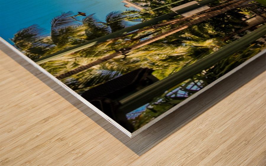 Waikiki   Oahu Hawaii 08358 Wood print