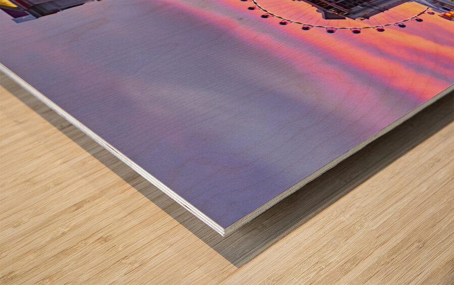 Caesars Palace Sunrise   Las Vegas NV A9201156.jp Wood print