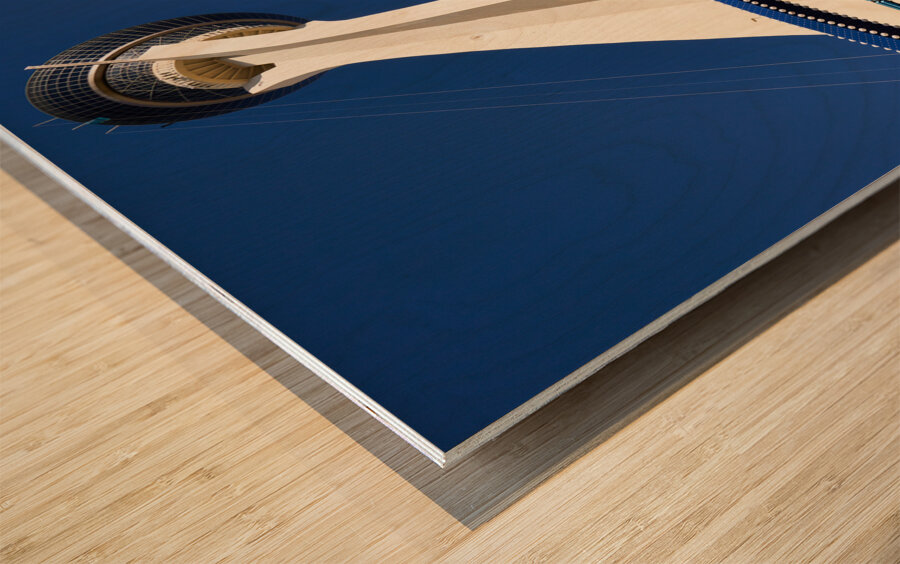 City of Las Vegas Sign at the Strat DSC07385 Wood print