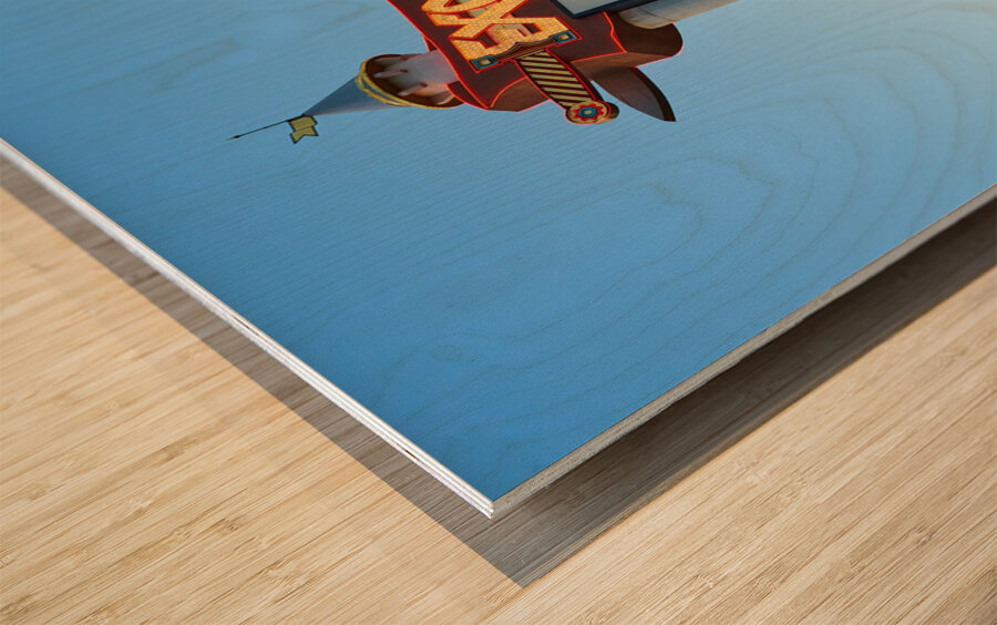 Excalibur Casino   Las Vegas NV DSC03941 Wood print