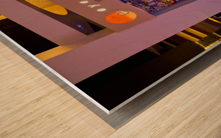Eye Candy Lounge in Mandalay Bay   Las Vegas NV S Wood print