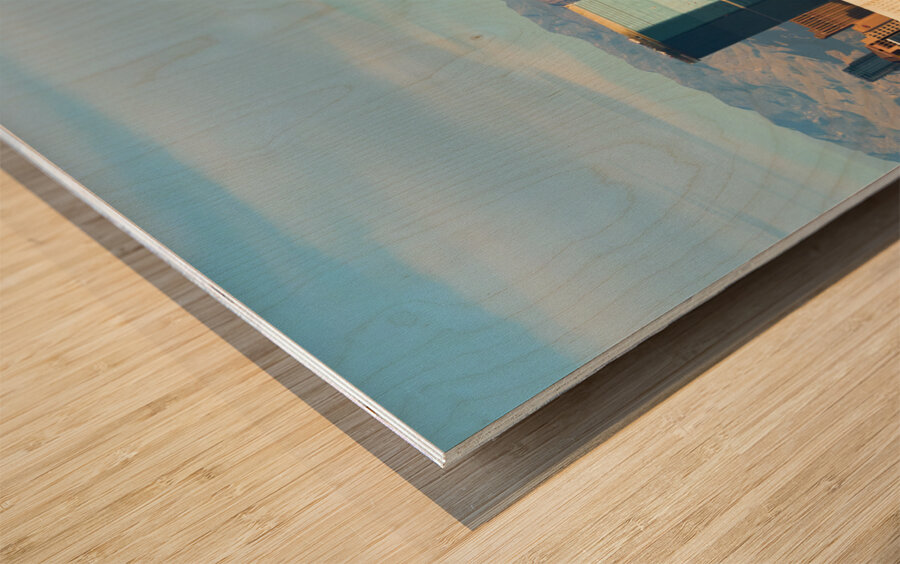 Las Vegas Skyline A9200206 Wood print