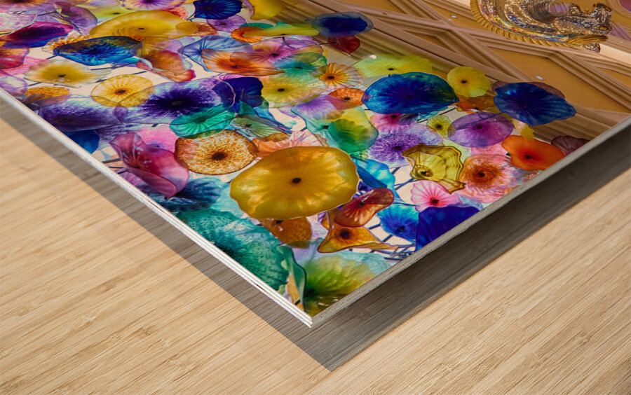 Lobby at Bellagio Casino   Las Vegas NV DSC08308. Wood print