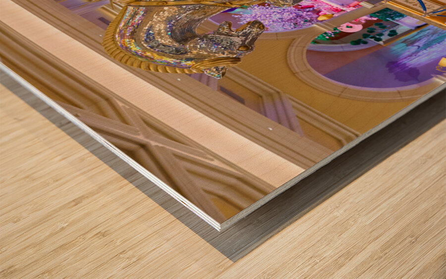 Lobby at Bellagio Casino   Las Vegas NV DSC08298. Wood print