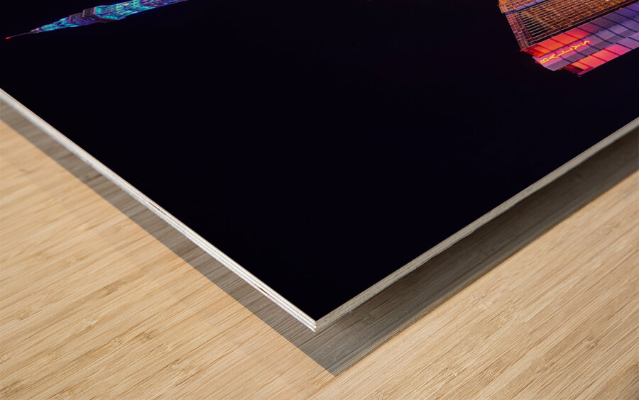 Paris Casino   Las Vegas NV 7R300304 Wood print