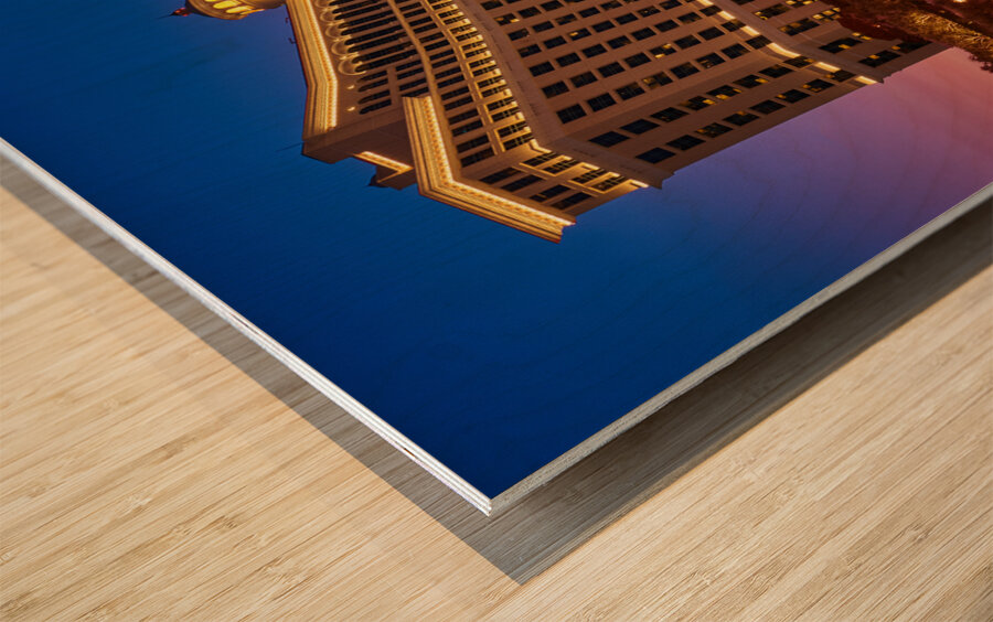 The Bellagio   Las Vegas NV 7R309937 Wood print