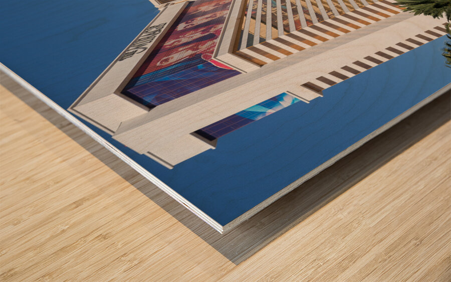 The Mirage Casino   Las Vegas NV 9071 Wood print