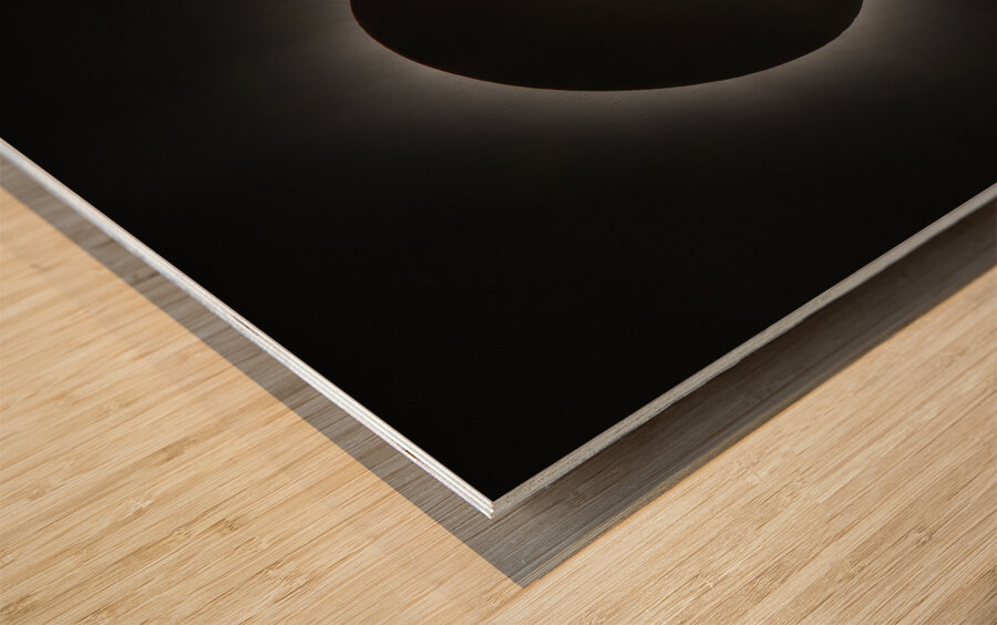 Bague de diamand blanche Wood print