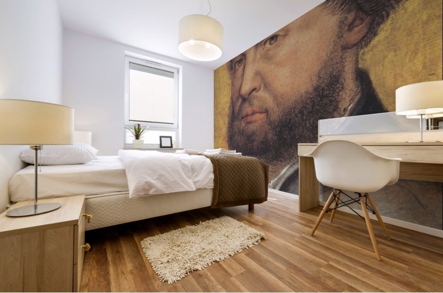 Hans Holbein self-portrait Mural print