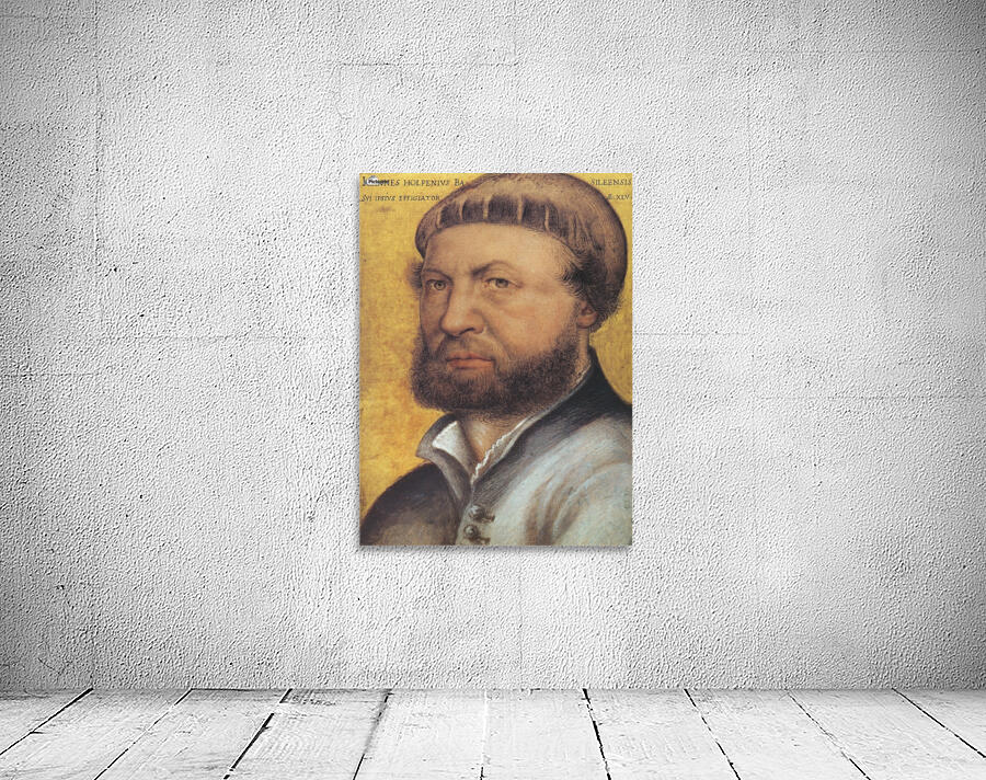 Hans Holbein self-portrait Wall Preview