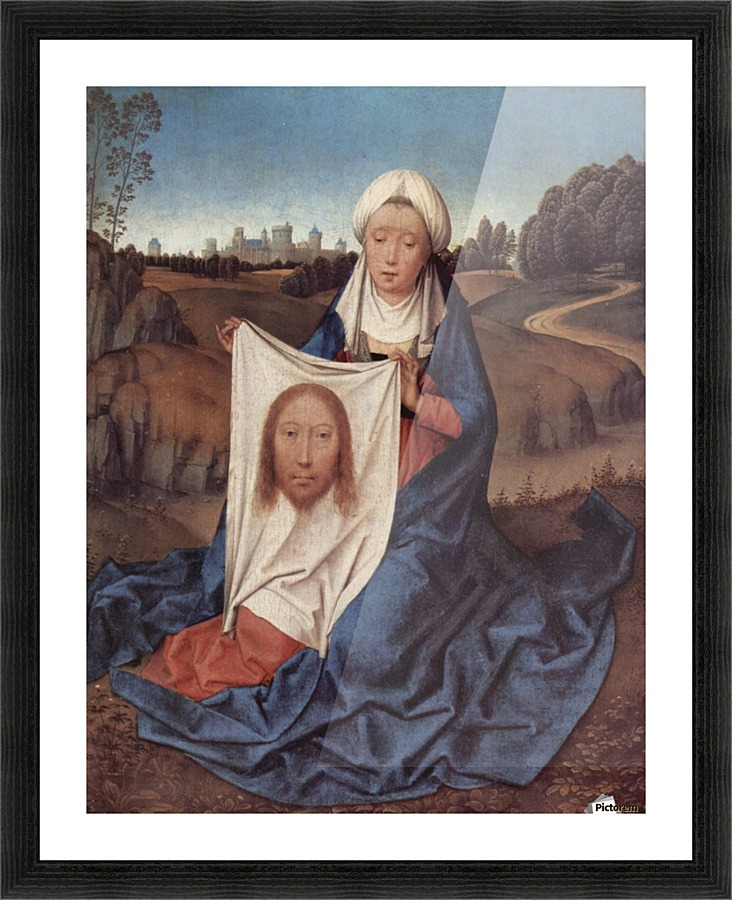 Saint Veronica, 1475 Picture Frame print
