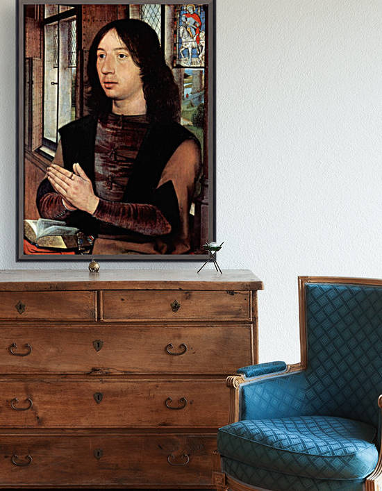 Diptychon des Maarten van Nieuwenhove by Hans Memling
