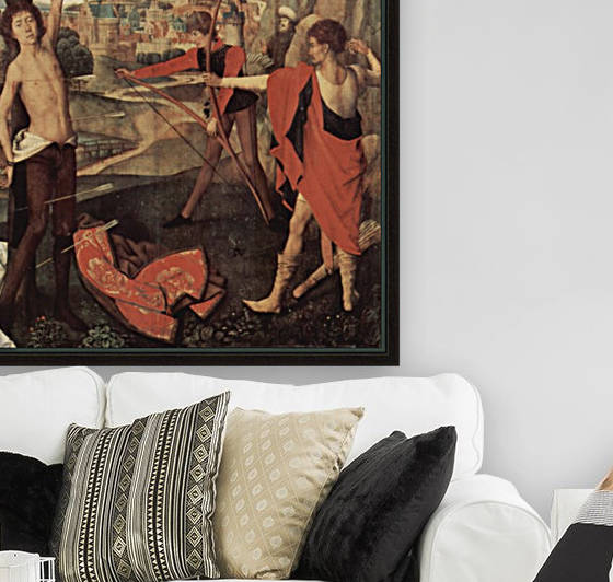 Martyrium des Saint Sebastian by Hans Memling