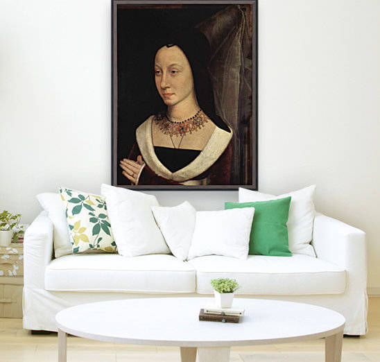 Portrait of Maria Portinari, 1475 by Hans Memling