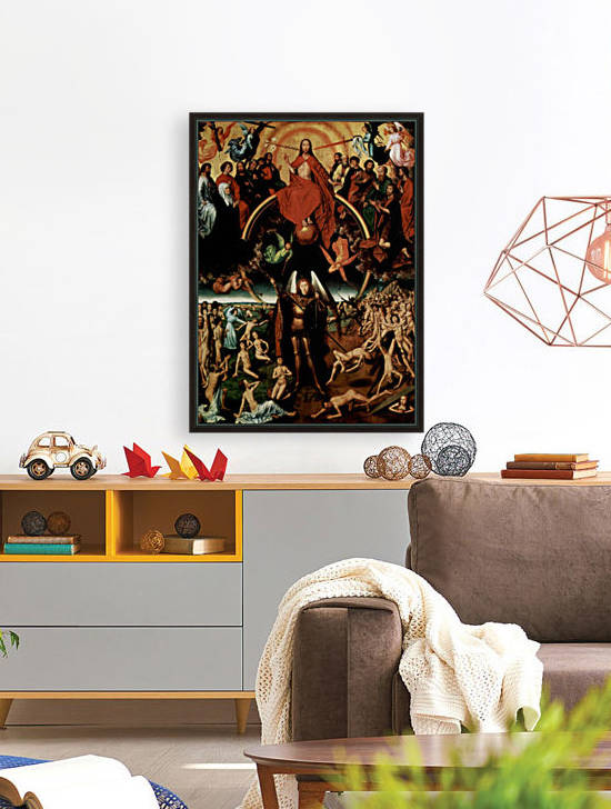 The Last Judgment, triptych, central panel by Hans Memling