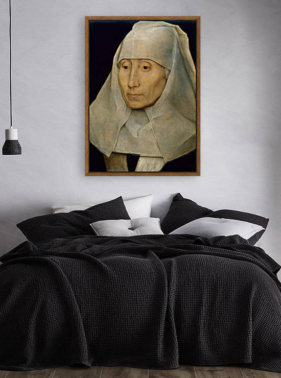 Portrait of an Old Woman by Hans Memling
