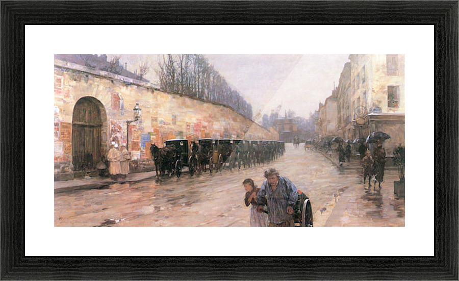 Rue Bonaparte Picture Frame print
