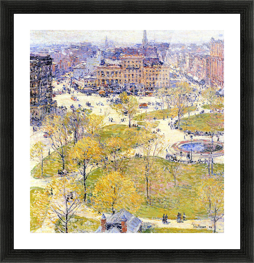Union Square in Spring Picture Frame print