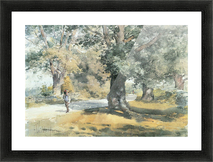 Wayside Inn Mass. Picture Frame print