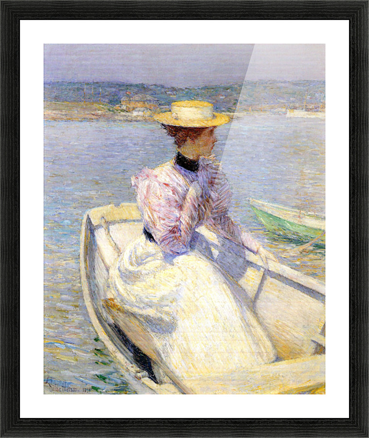 White Dory Gloucester Picture Frame print