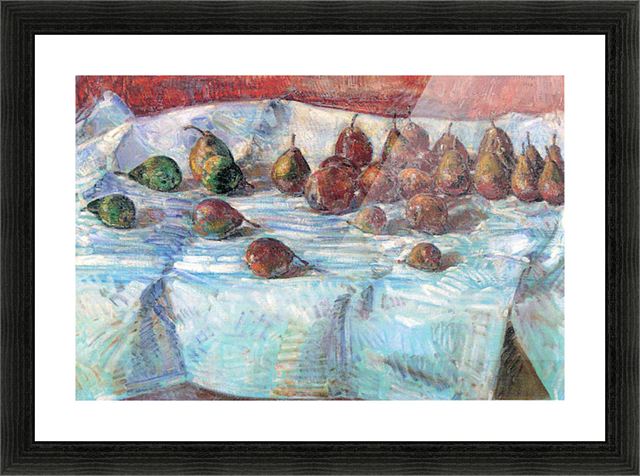 Winter Sickle Pears Picture Frame print