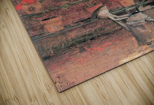 Red Geraniums Hassam puzzle