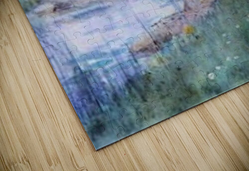 Woman reading Hassam puzzle