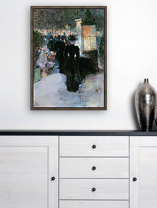 Paris Nocturne by Hassam