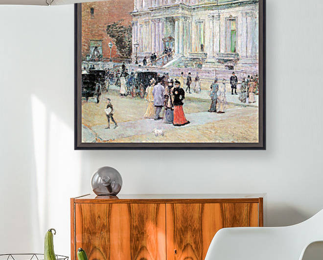 The Manhattan Club (The Villa of the Stewarts) by Hassam