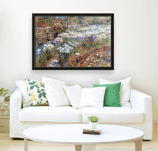The water garden by Hassam