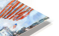 Flags Fifth Avenue HD Metal print