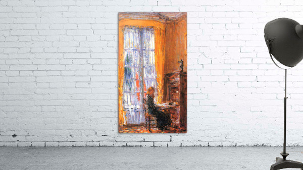 At the desk Wall Preview