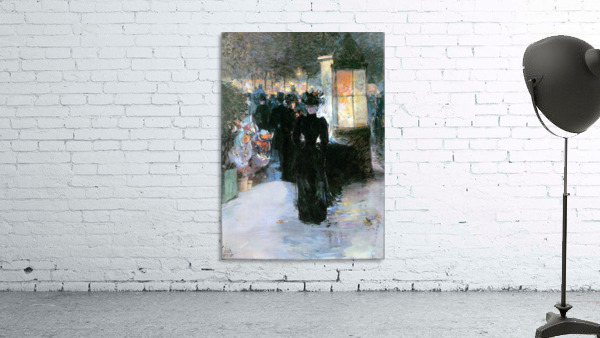 Paris Nocturne Wall Preview