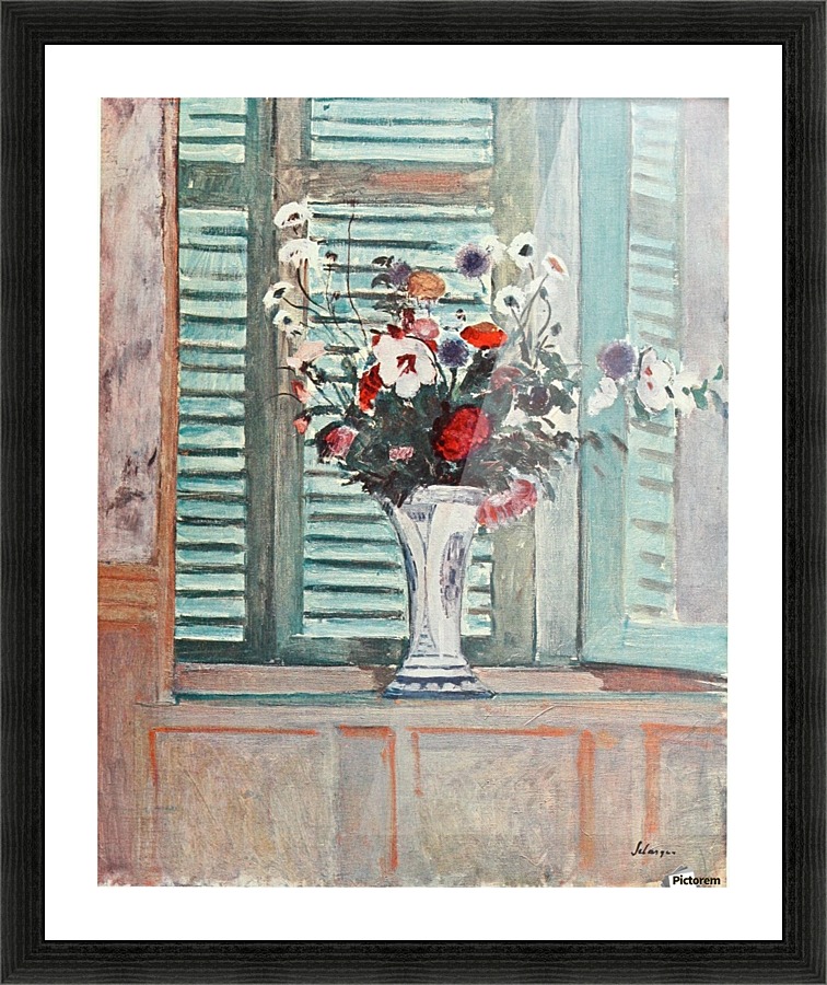 Fleurs Picture Frame print