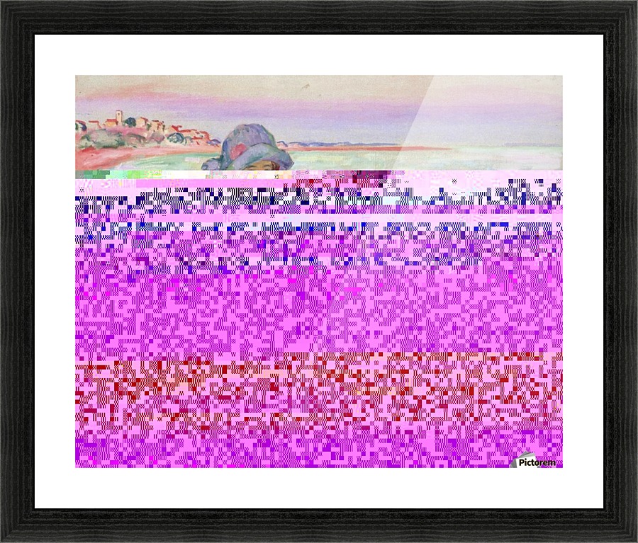 The Beach Picture Frame print