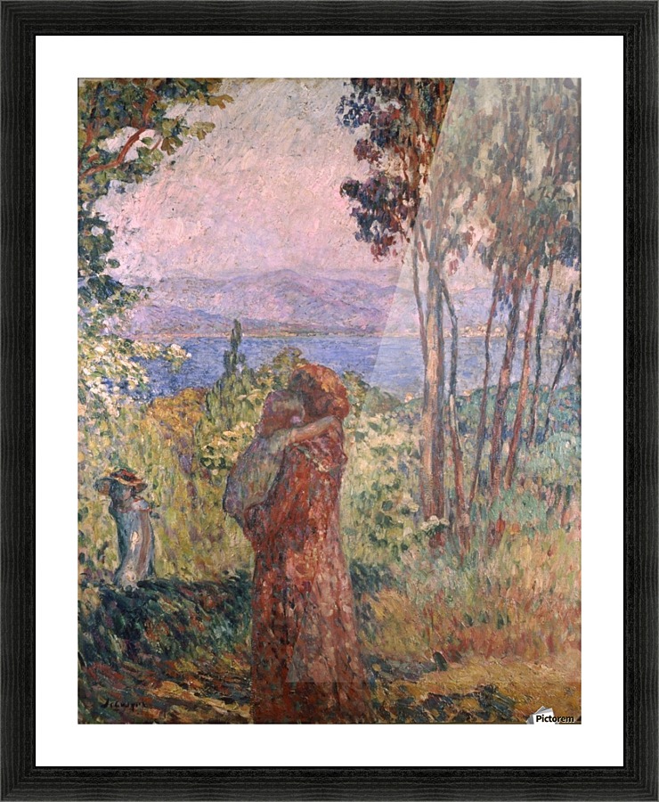 Promenade Picture Frame print