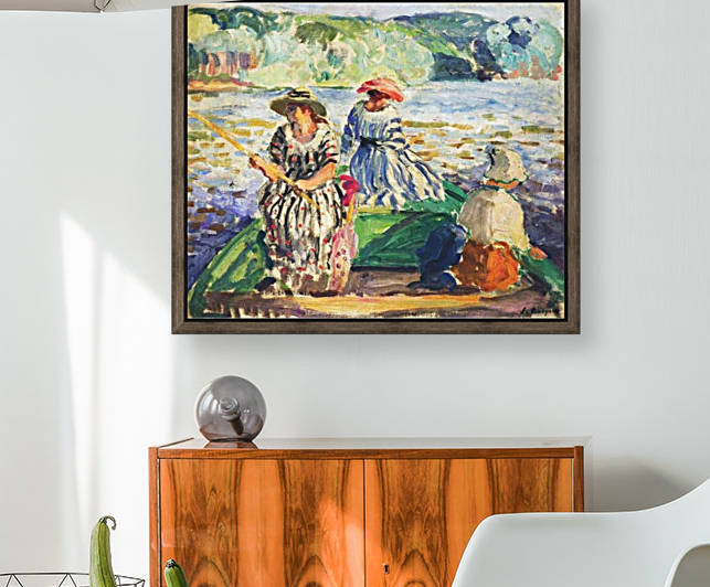 The Lebasque Family near the Water by Henri Lebasque