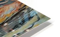 Nude on the Bed HD Metal print