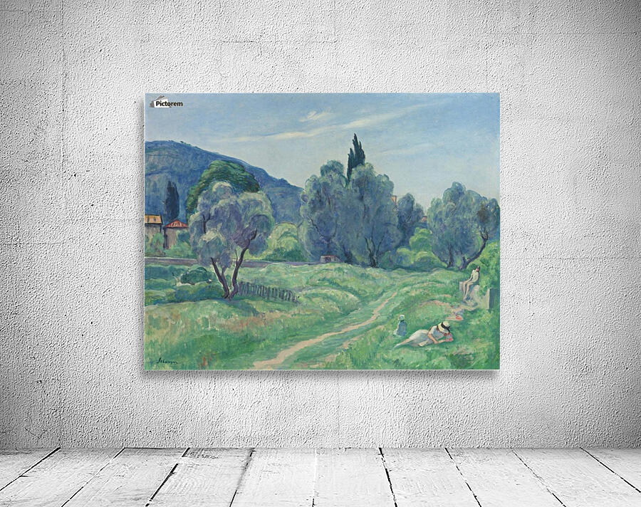 Landscape with Trees Wall Preview