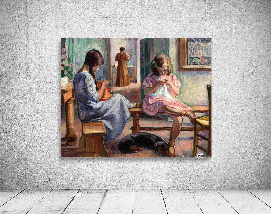Sewing Girls Wall Preview