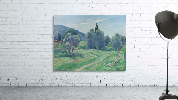 Landscape with Trees Wall Preview