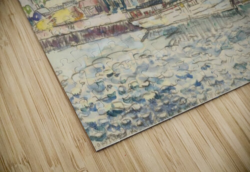 Winter in Bretagne Henry Moret puzzle