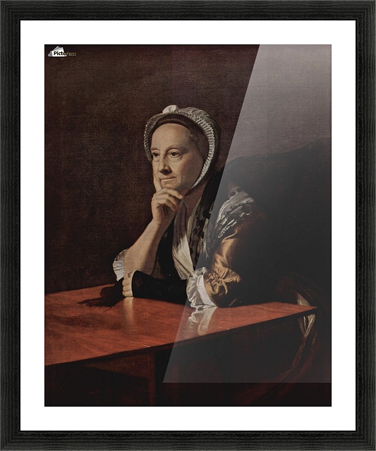 An old lady Picture Frame print