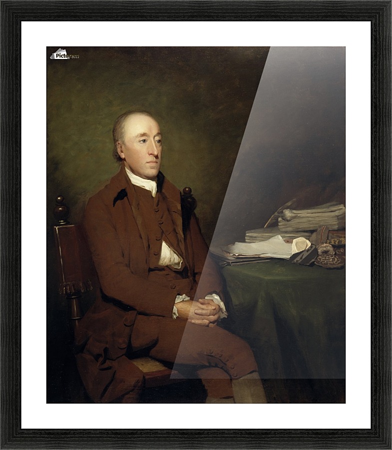 James Hutton Picture Frame print
