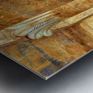 Inside a temple Metal print