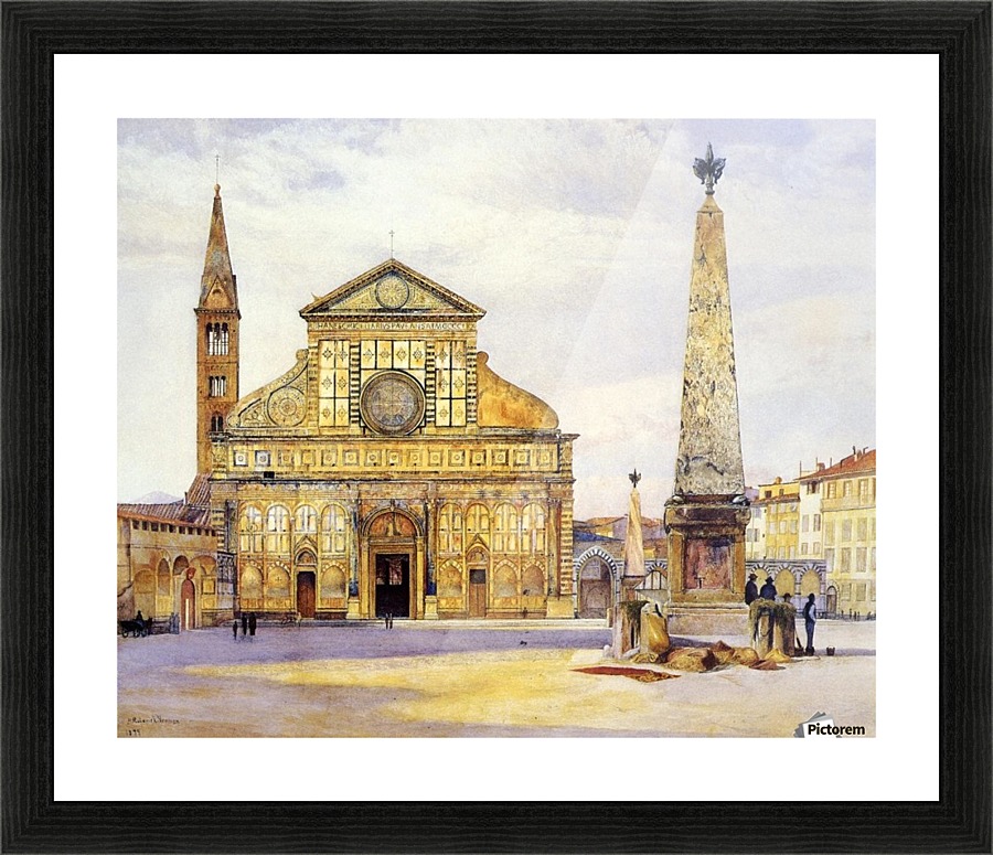 The main square Picture Frame print